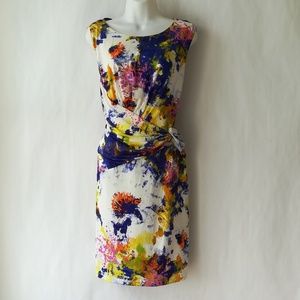 Maggy Boutique Career Dress Watercolor Sz 12